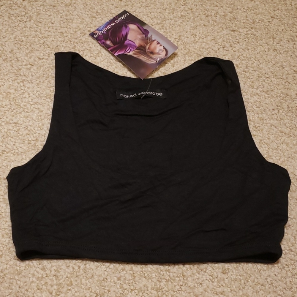 Naked wardrobe crop top